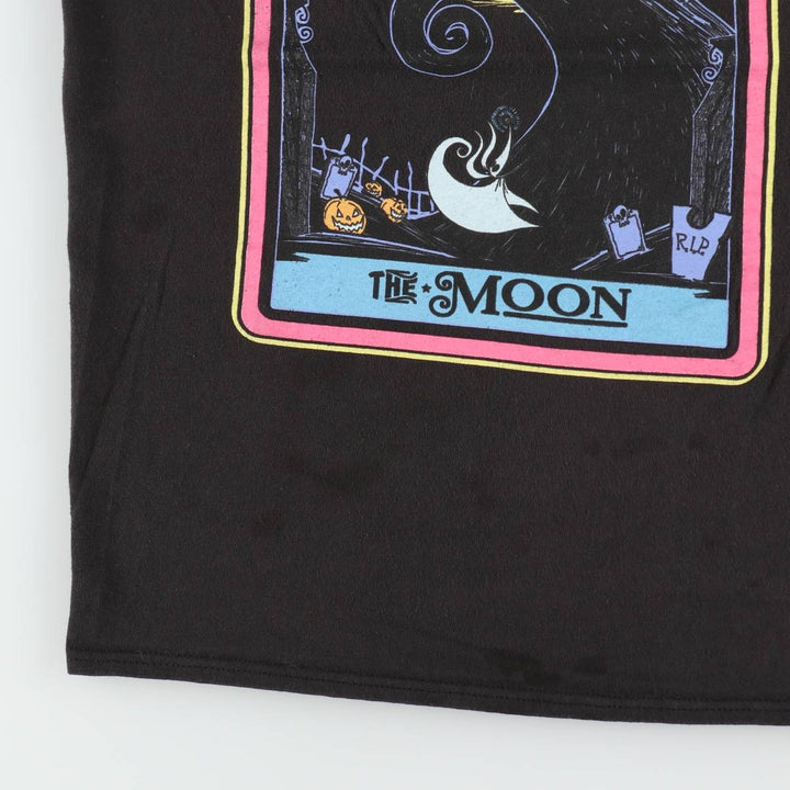 The Nightmare Before Christmas Character Print T-Shirt (Men's Size M) unclear black type Vintage Second Hand