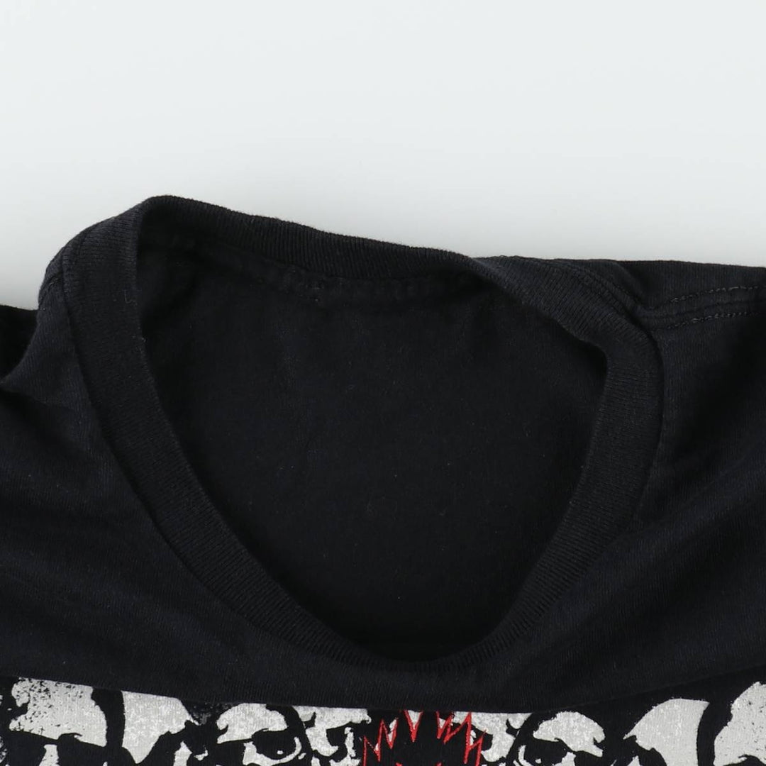 Death Note Ryuk Anime Character Print T-Shirt Men's M Size unclear black type Vintage Second Hand