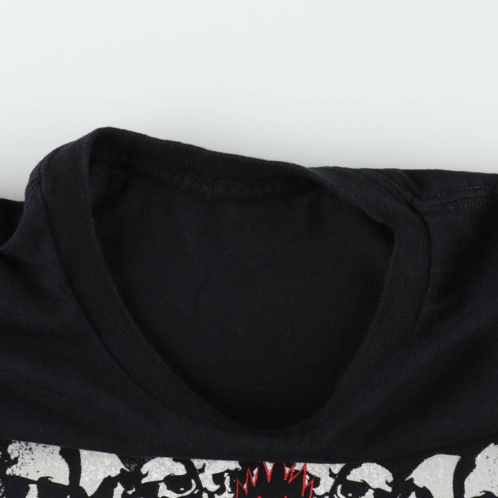 Death Note Ryuk Anime Character Print T-Shirt Men's M Size unclear black type Vintage Second Hand