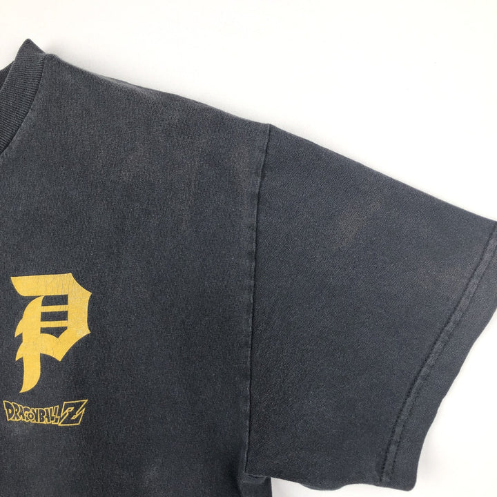 Primitive DRAGONBALL Z Trunks Anime Character Print T-Shirt (Men's Size M) cotton black type Vintage Second Hand