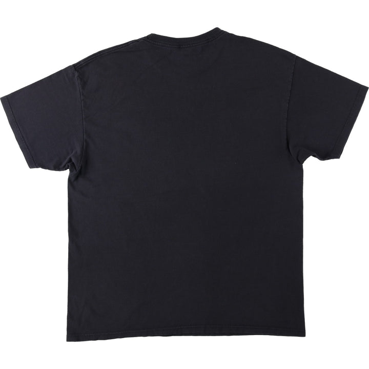 BLEACH Kurosaki Ichigo Shiro Ichigo Anime Character Print T-Shirt Men's XL (approx.) cotton black type Vintage Second Hand