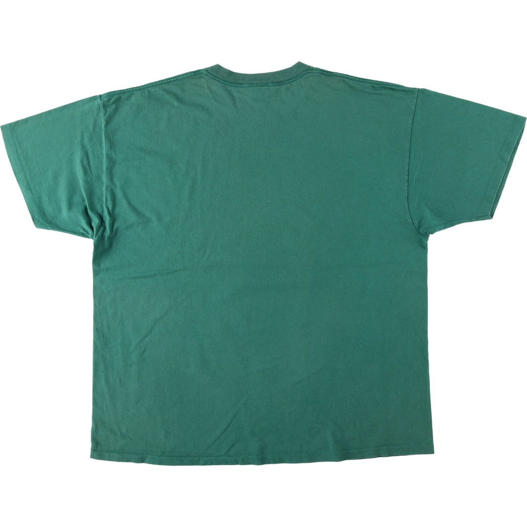 90'S The Disney Store MICKEY MOUSE Character Print T-Shirt, Men's XL (approx.), Vintage cotton green type Vintage Second Hand