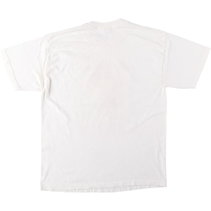 JERZEES BETTY BOOP Character Print T-Shirt (Men's Size L) cotton white type Vintage Second Hand