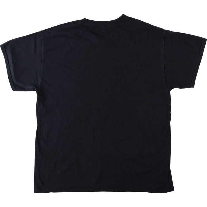 BATMAN Batman Joker character print T-shirt Men's L size cotton black type Vintage Second Hand