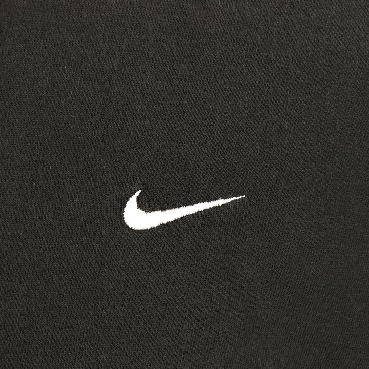 00'S Nike One Point Logo T-shirt Men's XL cotton black type Vintage Second Hand