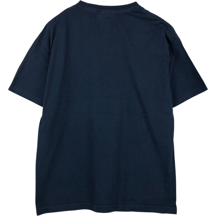 00'S Nike One Point Logo T-shirt Men's XL cotton navy blue type Vintage Second Hand