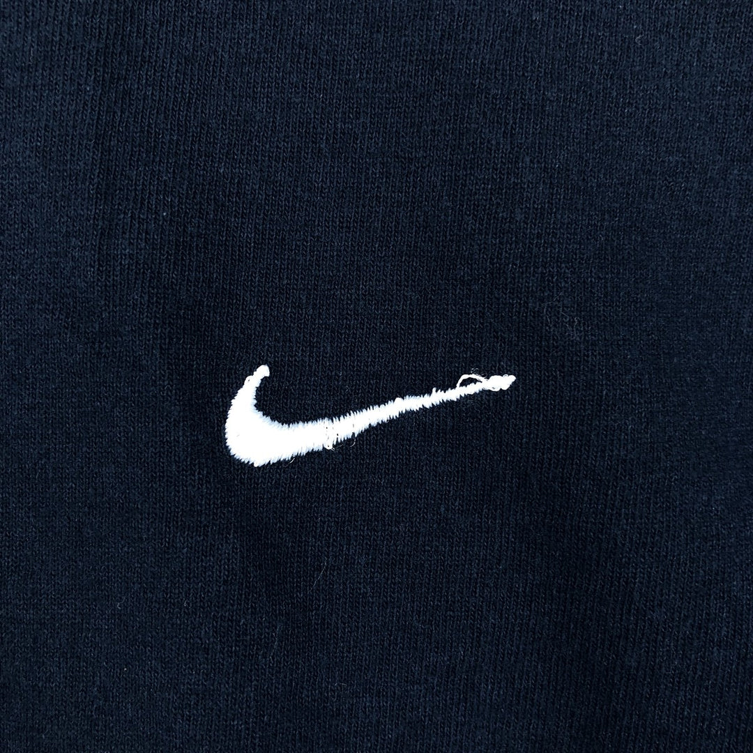 00'S Nike One Point Logo T-shirt Men's XL cotton navy blue type Vintage Second Hand