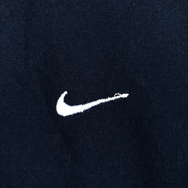00'S Nike One Point Logo T-shirt Men's XL cotton navy blue type Vintage Second Hand