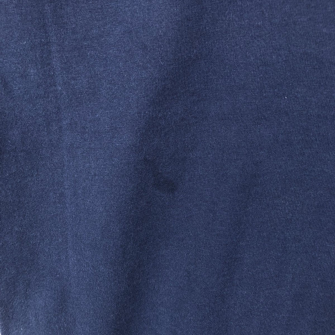 00'S Nike One Point Logo T-shirt Men's XL cotton navy blue type Vintage Second Hand