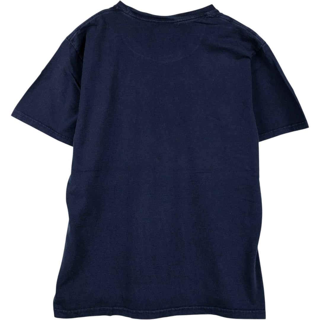 00'S Nike One Point Logo T-shirt Men's L size cotton navy blue type Vintage Second Hand