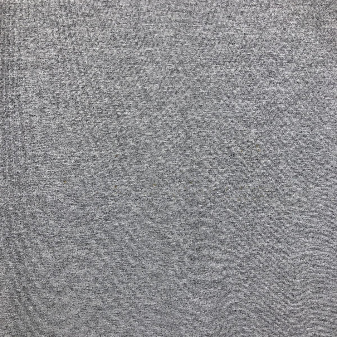 2000'S Nike Two-Tone Logo Print T-Shirt, Made in Canada, Men's Size XL (approx.) cotton gray type Vintage Second Hand
