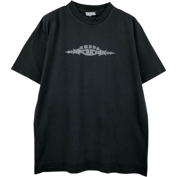 90'S Umbro logo print T-shirt, men's size L equivalent, vintage. unclear black type Vintage Second Hand