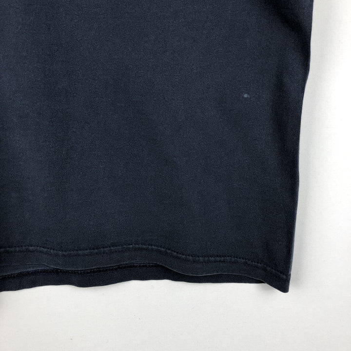 90'S Nike Logo Print T-Shirt, Men's Size L, Vintage cotton navy blue type Vintage Second Hand