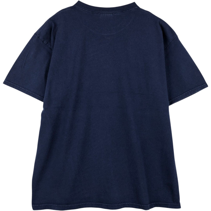 90'S Nike Logo T-Shirt, Made in USA, Men's Size L (approx.), Vintage cotton navy blue type Vintage Second Hand