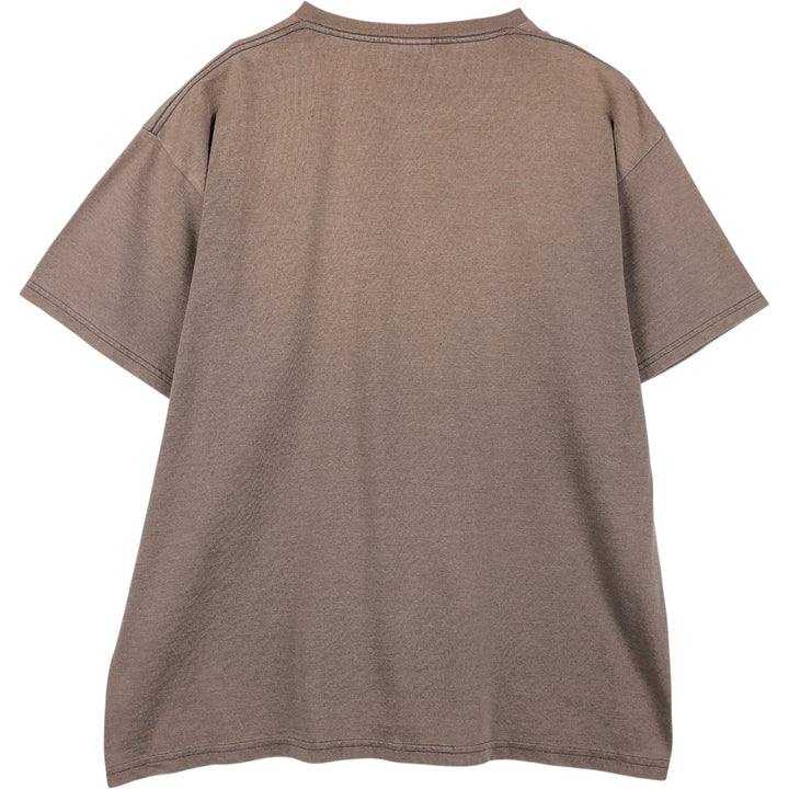 90'S Nike Logo T-Shirt, Made in USA, Men's Size L (approx.), Vintage polyester brown type Vintage Second Hand