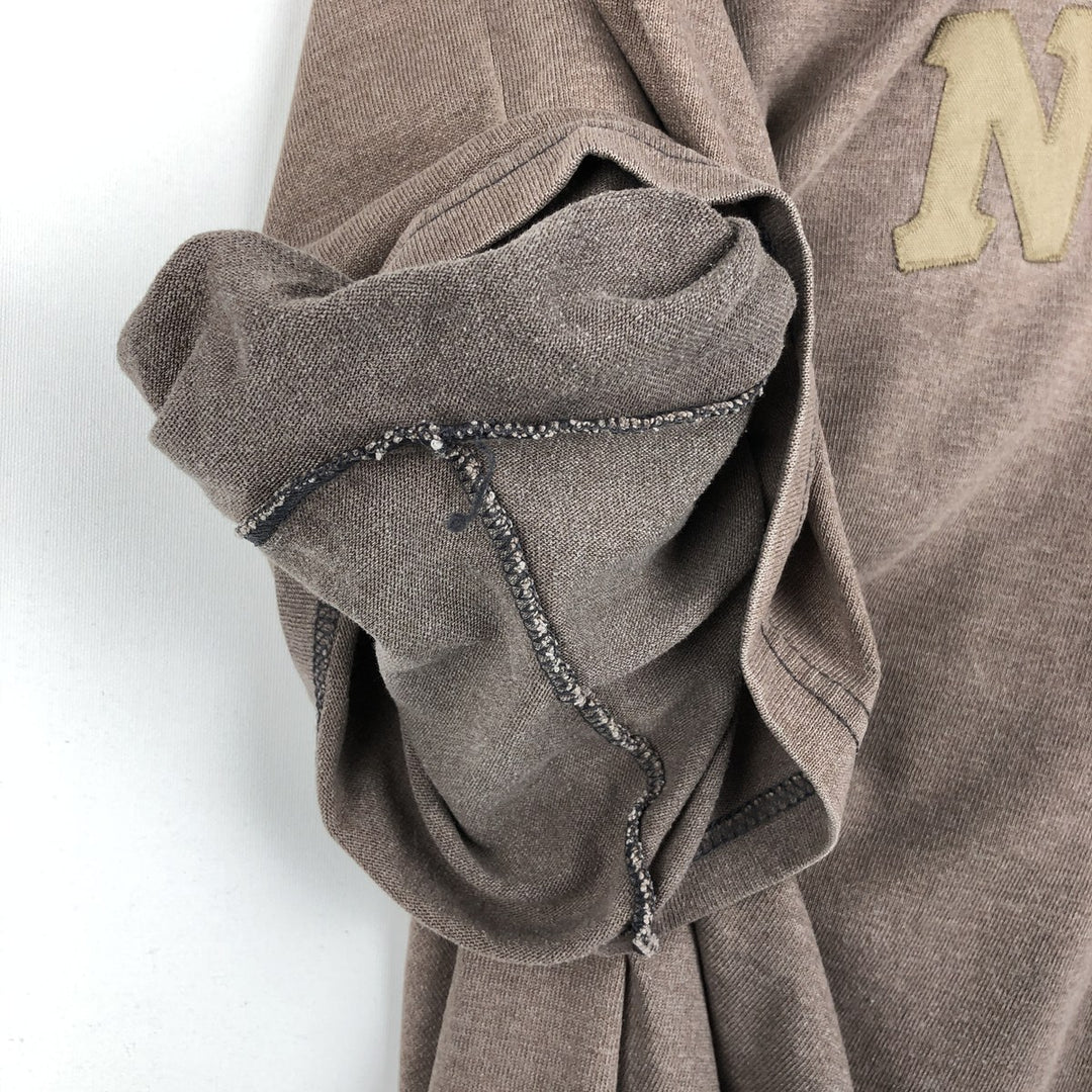 90'S Nike Logo T-Shirt, Made in USA, Men's Size L (approx.), Vintage polyester brown type Vintage Second Hand