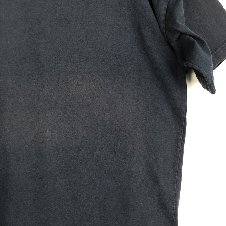 Oakley logo t-shirt, men's size XL. cotton navy blue type Vintage Second Hand