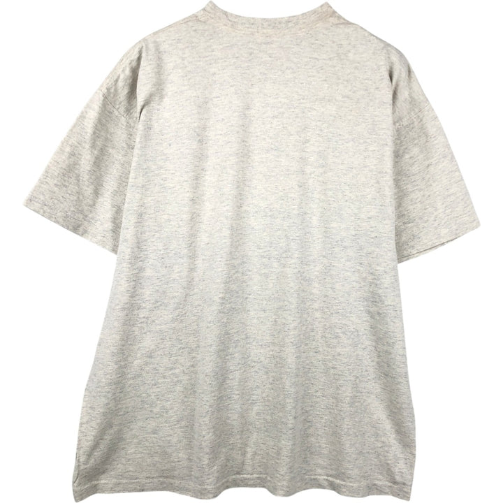 90'S PK Clothing Co. Fish Print T-Shirt, Made in USA, Men's XL equivalent, Vintage cotton gray type Vintage Second Hand