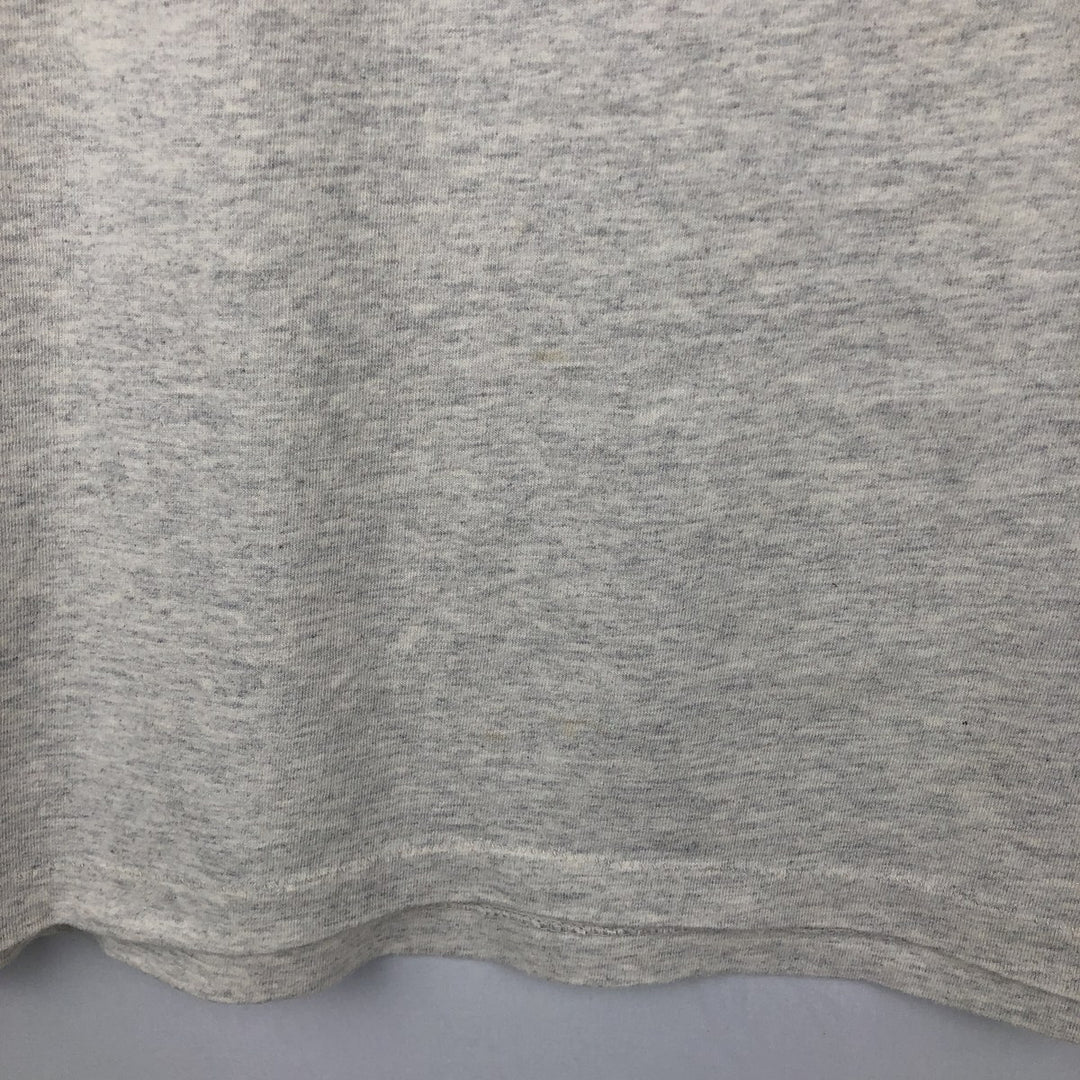 90'S PK Clothing Co. Fish Print T-Shirt, Made in USA, Men's XL equivalent, Vintage cotton gray type Vintage Second Hand
