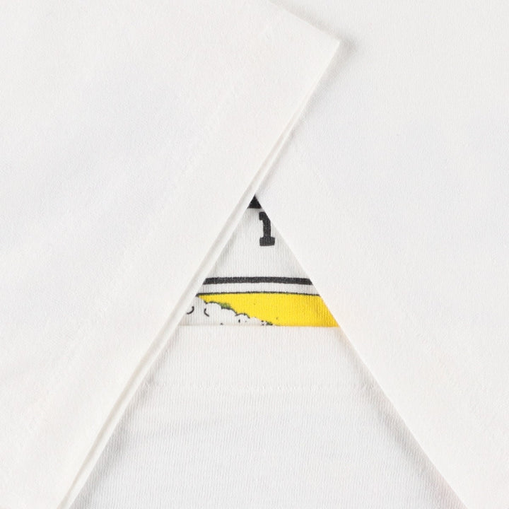 90'S Hanes HEAVYWEIGHT 50 silk white type Vintage Second Hand
