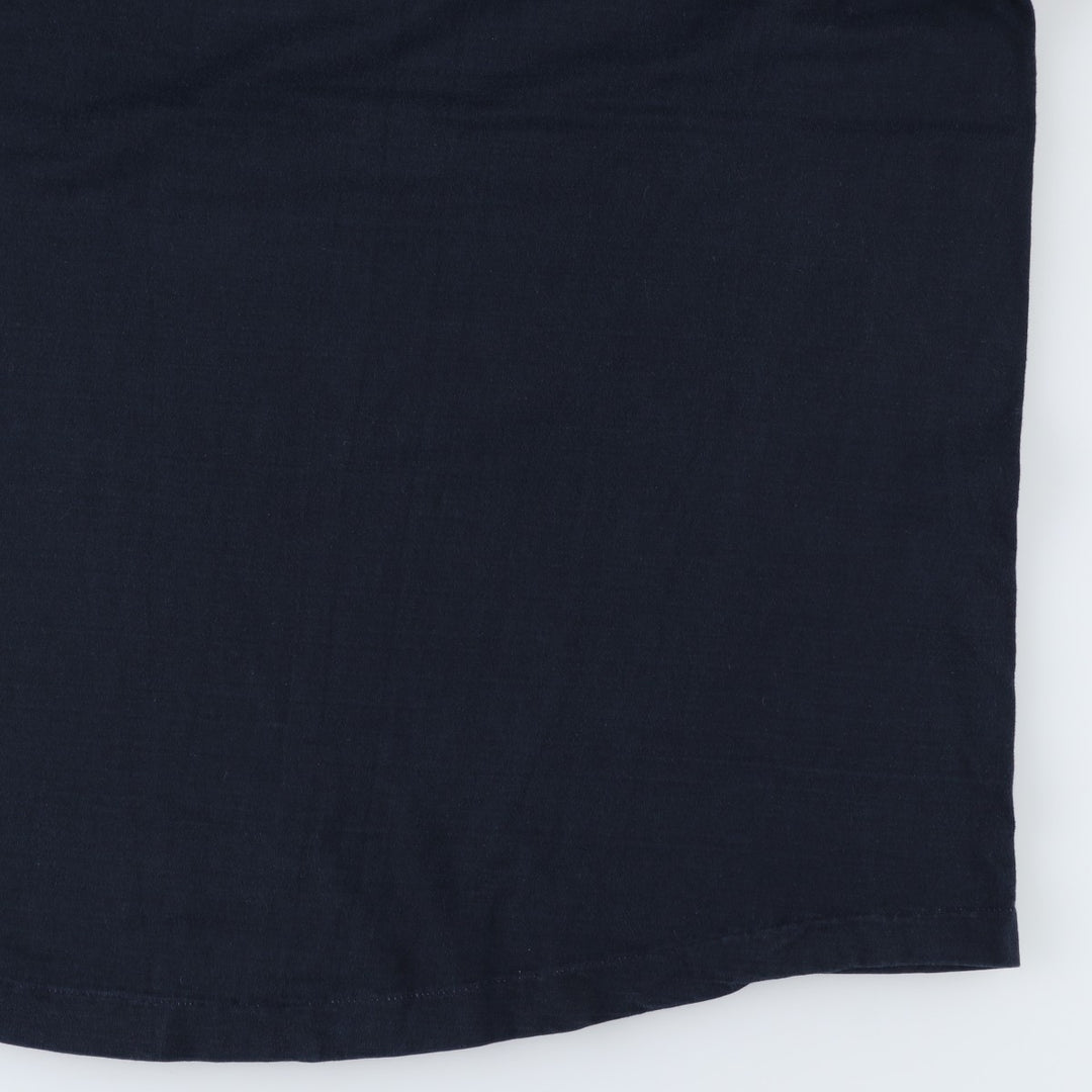 Cottex Print T-Shirt, Size XL (Men's XL equivalent) cotton black type Vintage Second Hand