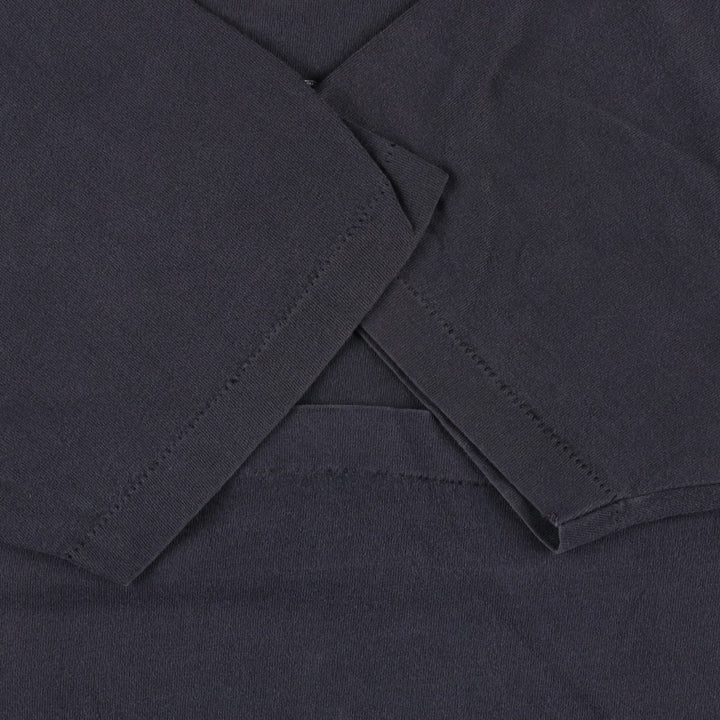 90'S Fruit of the Loom printed T-shirt, made in the USA, men's XL size, vintage cotton black type Vintage Second Hand