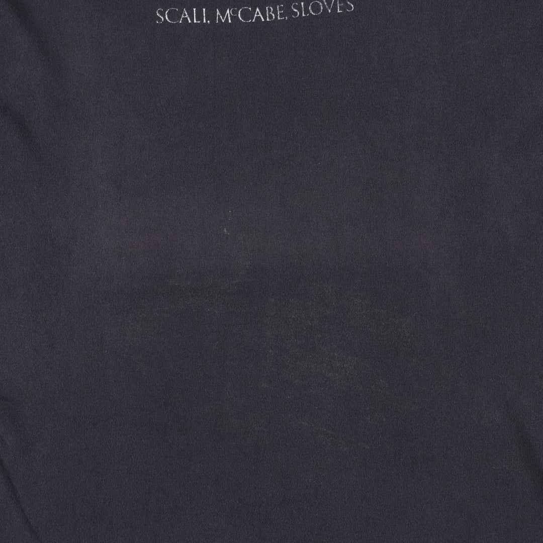 90'S Fruit of the Loom printed T-shirt, made in the USA, men's XL size, vintage cotton black type Vintage Second Hand
