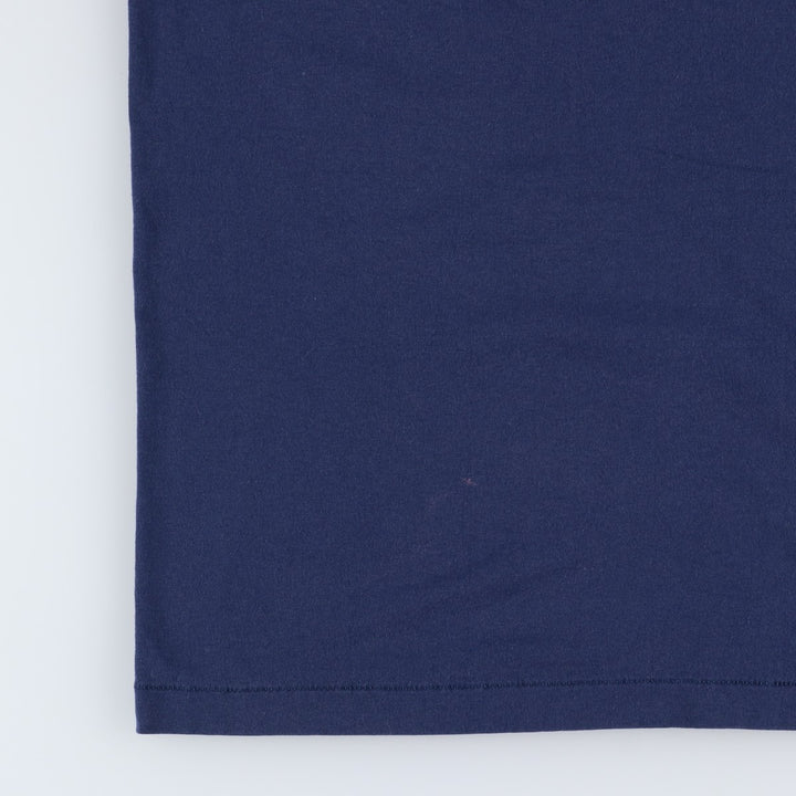 90'S Hanes ROCHESTER AIRPORT Print T-Shirt, Made in USA, Men's XL equivalent, Vintage cotton navy blue type Vintage Second Hand