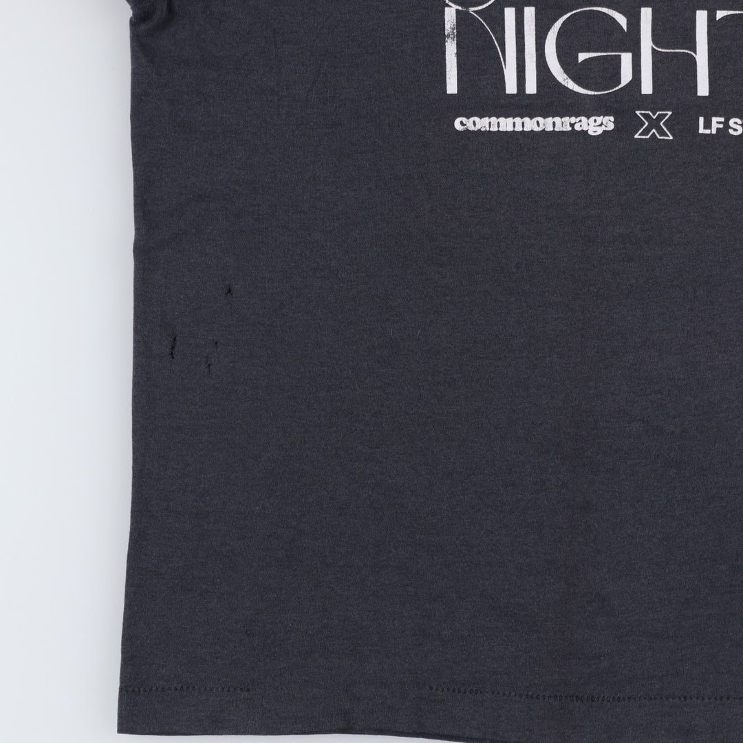 US Navy Eagle Pattern Military Print T-Shirt (Men's Size M) unclear black type Vintage Second Hand