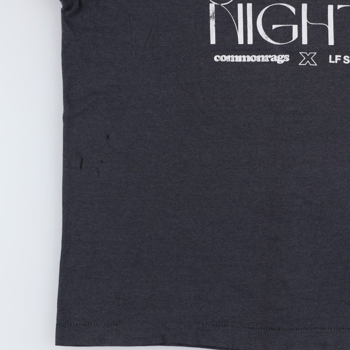 US Navy Eagle Pattern Military Print T-Shirt (Men's Size M) unclear black type Vintage Second Hand
