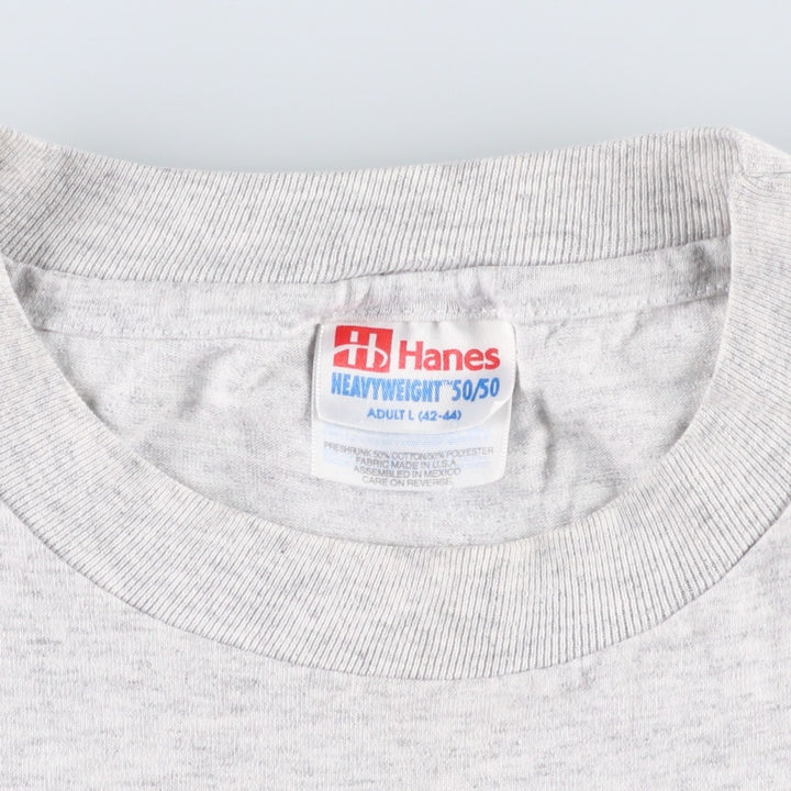 90'S Hanes CHILI COOK-OFF Print T-Shirt, Men's Size L (approx.), Vintage cotton gray type Vintage Second Hand