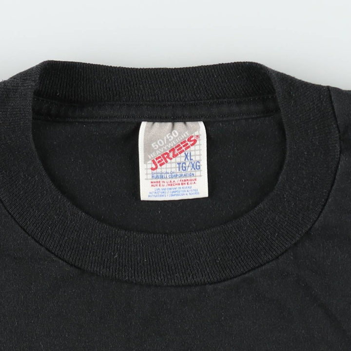 80s-90'S Jerzees The Gauntlet II Advertising T-Shirt, Made in USA, Men's XL equivalent, Vintage cotton black type Vintage Second Hand