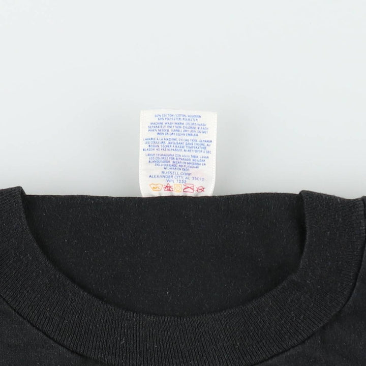 80s-90'S Jerzees The Gauntlet II Advertising T-Shirt, Made in USA, Men's XL equivalent, Vintage cotton black type Vintage Second Hand