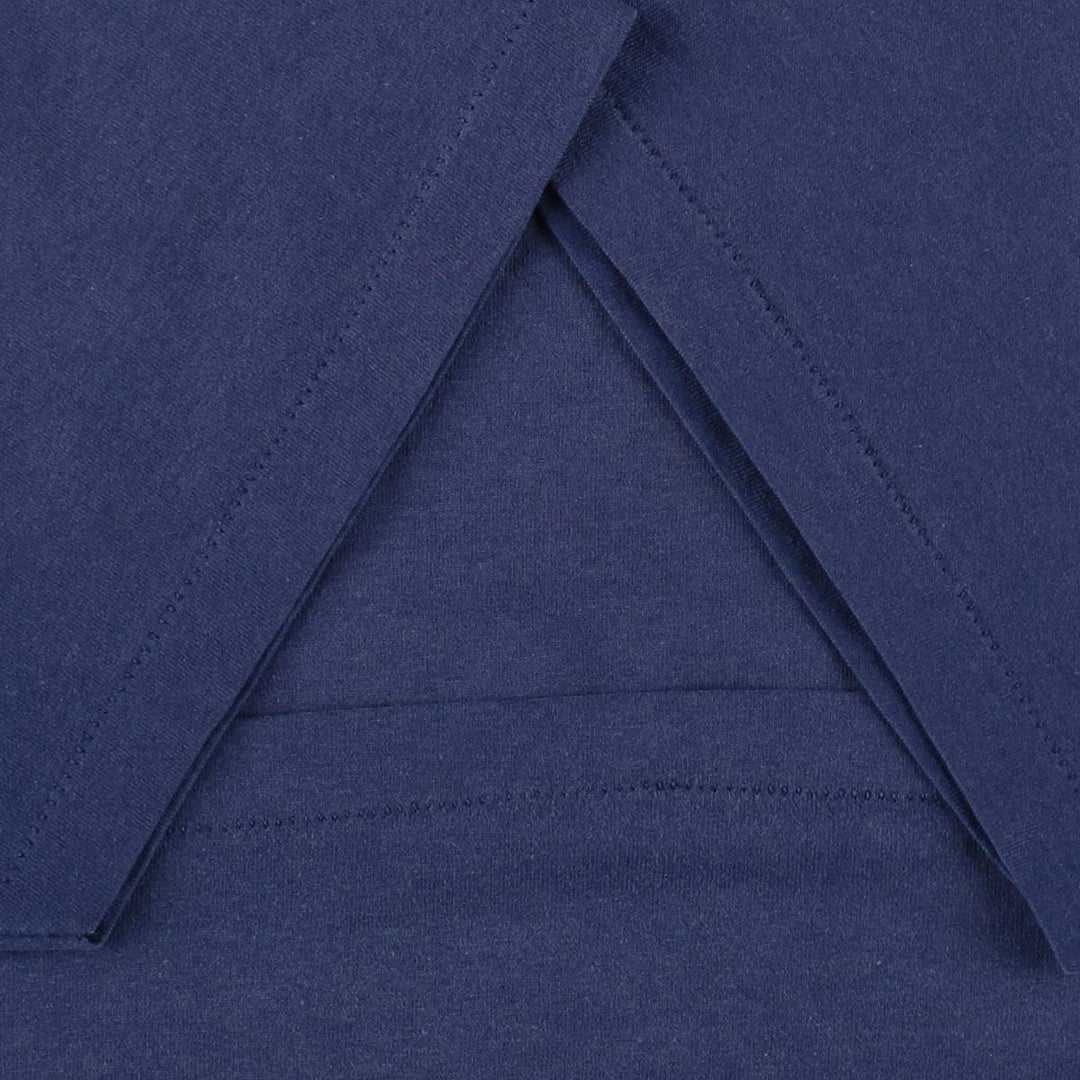 90'S Hanes HEAVYWEIGHT 50 cotton navy blue type Vintage Second Hand