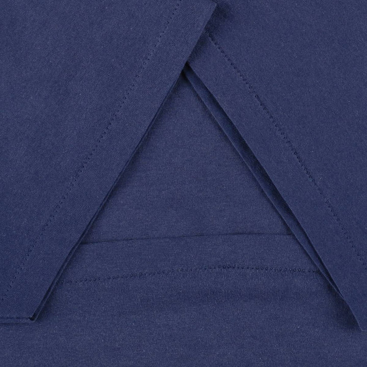 90'S Hanes HEAVYWEIGHT 50 cotton navy blue type Vintage Second Hand