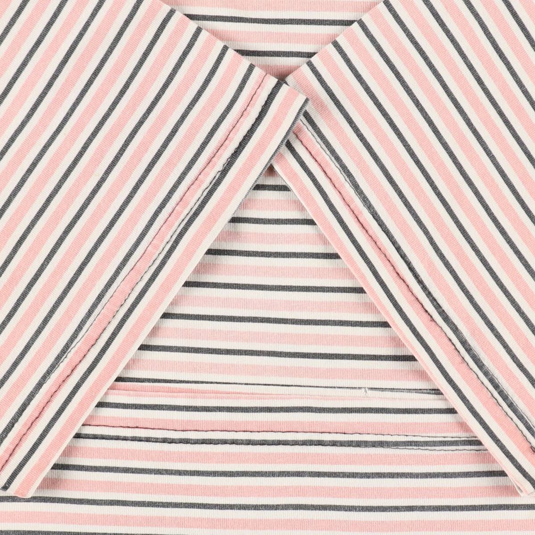 90s-00'S Multi-striped T-shirt, Men's XL size unclear pink type Vintage Second Hand