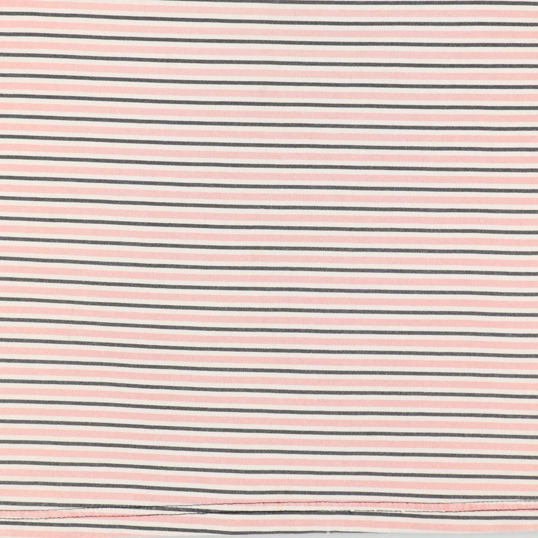 90s-00'S Multi-striped T-shirt, Men's XL size unclear pink type Vintage Second Hand