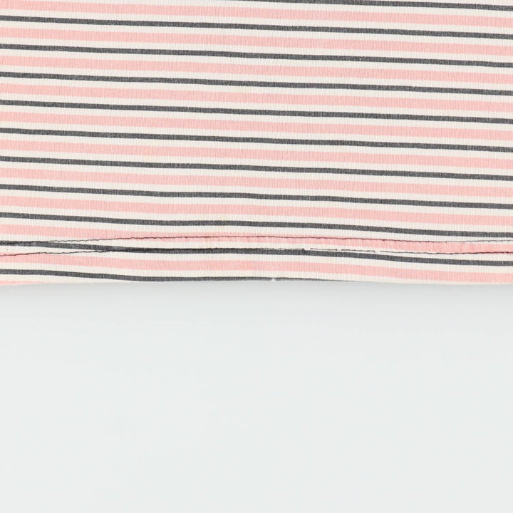 90s-00'S Multi-striped T-shirt, Men's XL size unclear pink type Vintage Second Hand