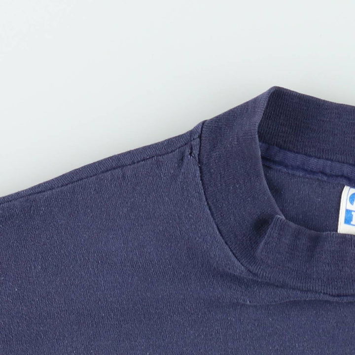 80'S Hanes BEEFY-T This Old House TV Show Print T-Shirt, Made in USA, Men's Size L (approx.), Vintage cotton navy blue type Vintage Second Hand