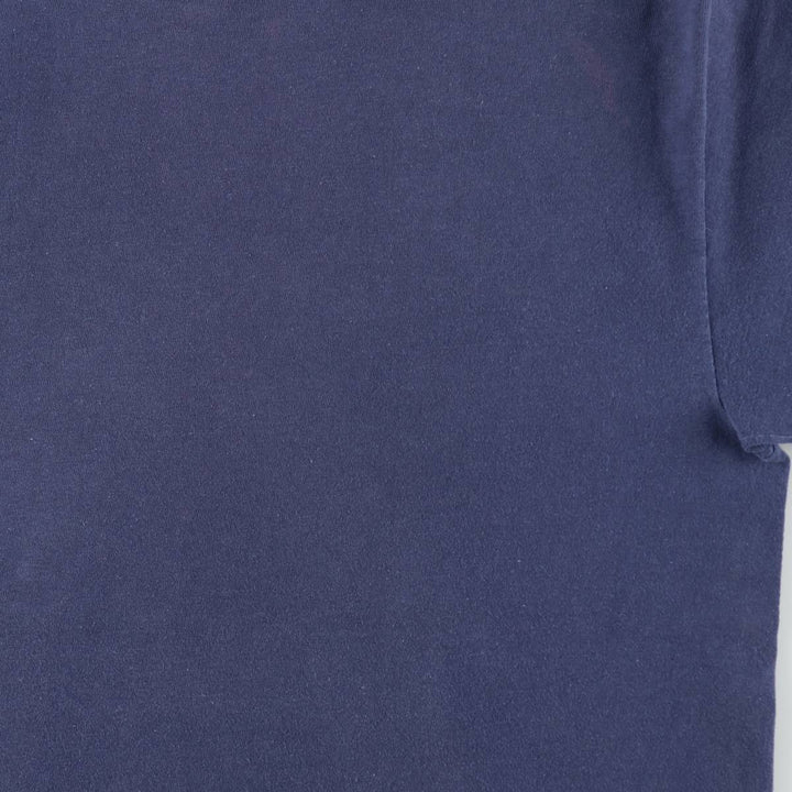 80'S Hanes BEEFY-T This Old House TV Show Print T-Shirt, Made in USA, Men's Size L (approx.), Vintage cotton navy blue type Vintage Second Hand