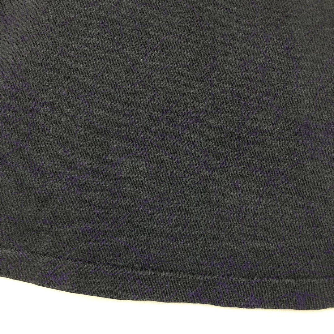 Vintage 90'S Delta DELTA Printed T-shirt, Made in USA, Men's XL cotton black type Vintage Second Hand