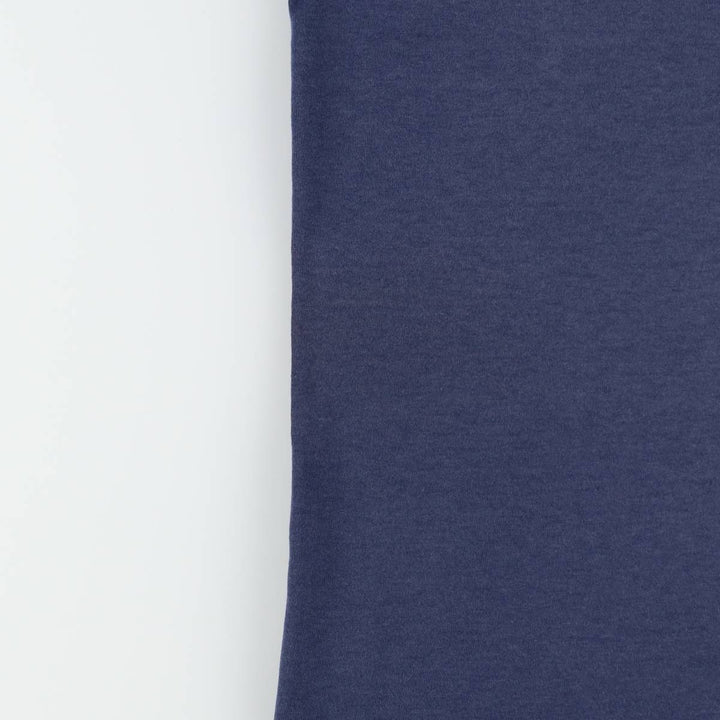90'S ONEITA Printed T-shirt, Men's L size, Vintage cotton navy blue type Vintage Second Hand