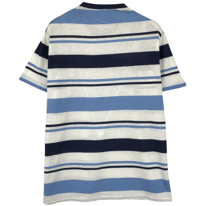 ~90'S Multi-stripe Striped T-shirt, Men's Size S (approx.), Vintage unclear white type Vintage Second Hand