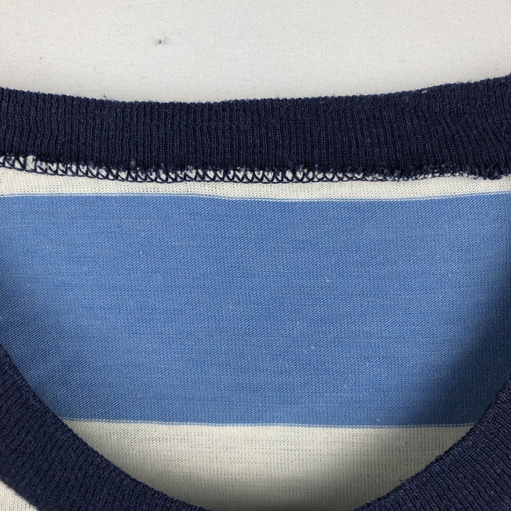 ~90'S Multi-stripe Striped T-shirt, Men's Size S (approx.), Vintage unclear white type Vintage Second Hand