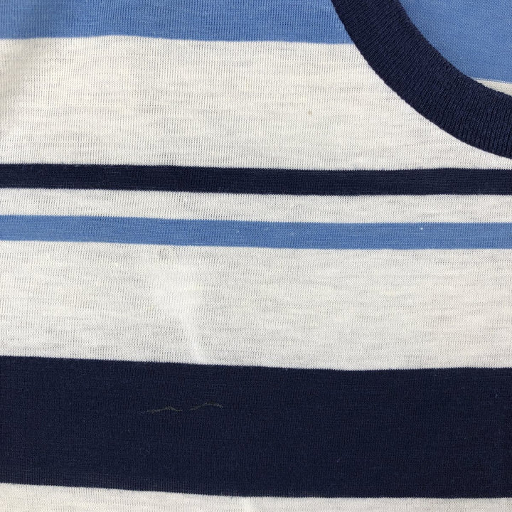 ~90'S Multi-stripe Striped T-shirt, Men's Size S (approx.), Vintage unclear white type Vintage Second Hand