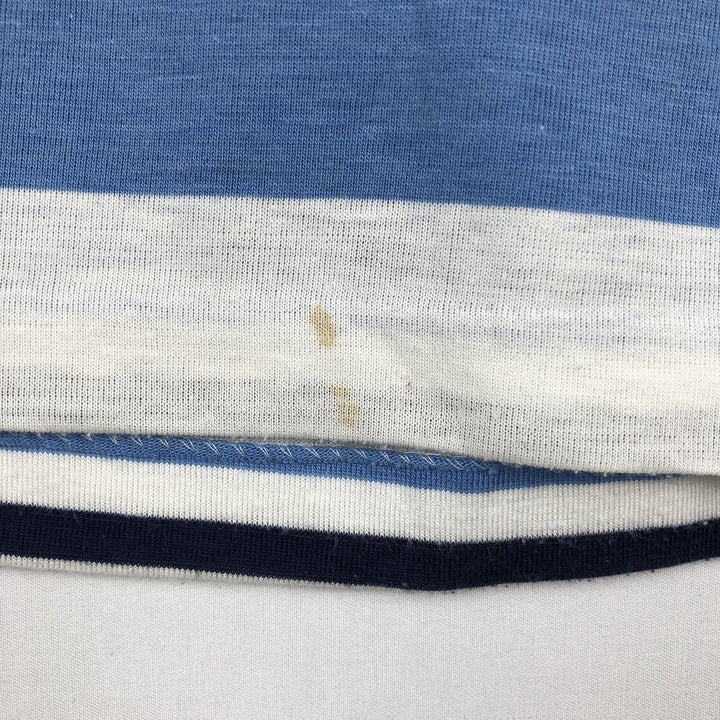 ~90'S Multi-stripe Striped T-shirt, Men's Size S (approx.), Vintage unclear white type Vintage Second Hand