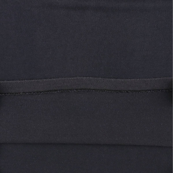 80'S Hanes Fifty-Fifty Blue Tag Printed T-Shirt Made in USA Men's L Size Vintage cotton black type Vintage Second Hand