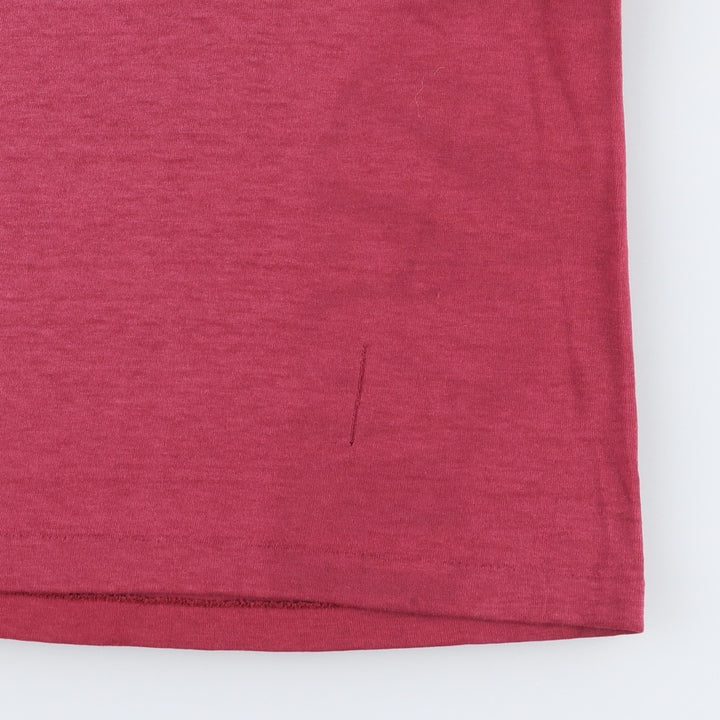 Vintage 1980'S Hanes Fifty-Fifty Blue Tag Print T-Shirt, Made in USA, Men's XL cotton red type Vintage Second Hand