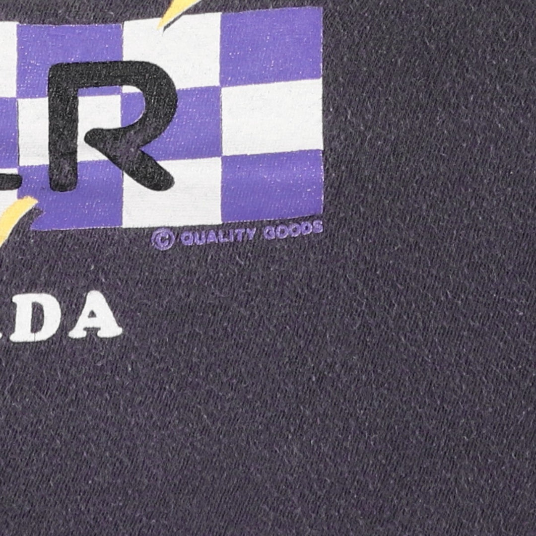 90'S Quality Goods Printed T-Shirt, Men's XL (approx.), Vintage cotton black type Vintage Second Hand