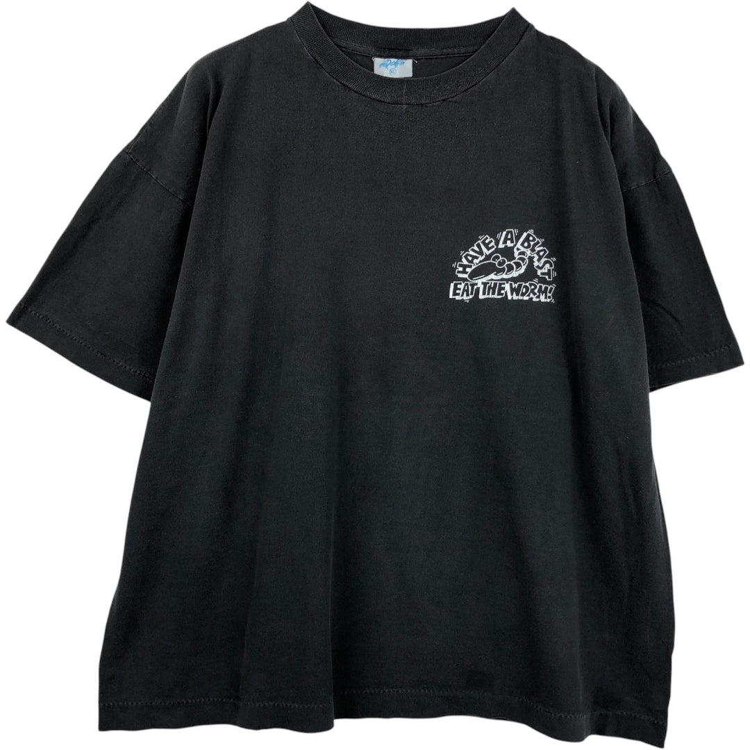 Dolphin Souvenir T-Shirt, Men's XL (approx.), Vintage unclear black type Vintage Second Hand
